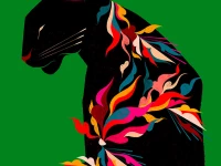 Vibrant Shapes and Simple Lines