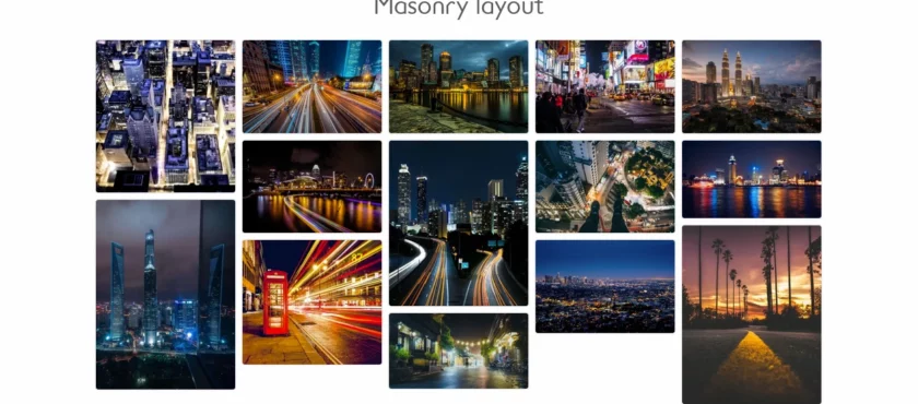 Masonry Layout