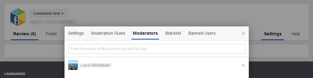 facebook comments
